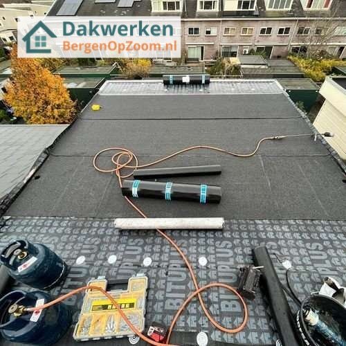 Plat dak opnieuw leggen Plat dak Bergen op Zoom opnieuw leggen